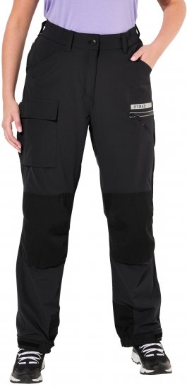 Ulla Popken HYPRAR Multifunctional Durable Inset Trekking Pants Black - Jeans & Bukser i Store Størrelser – Plus Size - Jeans og bukser, EU 42-70