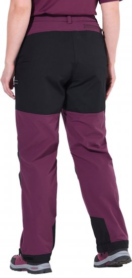 Ulla Popken HYPRAR Multifunctional Durable Inset Trekking Pants Dark Cherry Dark Cherry - Jeans & Bukser i Store Størrelser – Plus Size - 