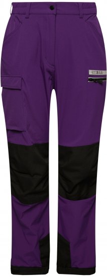 Ulla Popken HYPRAR Multifunctional Durable Inset Trekking Pants Plum - Jeans & Bukser i Store Størrelser – Plus Size - Jeans og bukser, EU 42-70