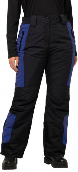 Ulla Popken Ski Pants Reflector Waterproof Velcro Closure Snow Gaiter Black - Jeans & Bukser i Store Størrelser – Plus Size - 