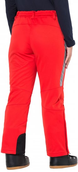 Ulla Popken Softshell Trousers Waterproof Zip Pockets Snow Gaiters Salsa - Jeans & Bukser i Store Størrelser – Plus Size - Jeans og bukser, EU 42-70
