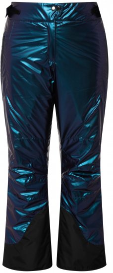 Ulla Popken Ski Pants Water-Repellent MBlue-Of-Pearl Velcro Closure Snow Gaiter Blue - Jeans & Bukser i Store Størrelser – Plus Size - 