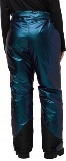 Ulla Popken Ski Pants Water-Repellent MBlue-Of-Pearl Velcro Closure Snow Gaiter Blue - Jeans & Bukser i Store Størrelser – Plus Size - 