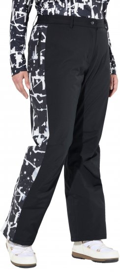 Ulla Popken Hyprar Functional Trousers Waterproof Velcro Closure Snow Gaiter Black - Jeans & Bukser i Store Størrelser – Plus Size - Jeans og bukser, EU 42-70