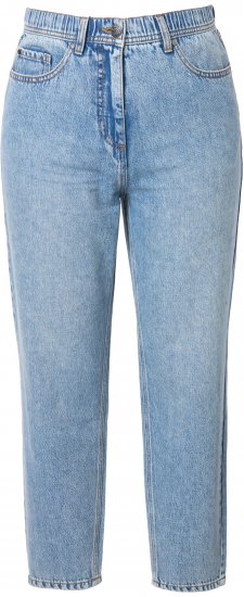 Ulla Popken Lyocell Blend Stretch Fit Jeans Mid Blue Denim - Jeans & Bukser i Store Størrelser – Plus Size - Jeans og bukser, EU 42-70