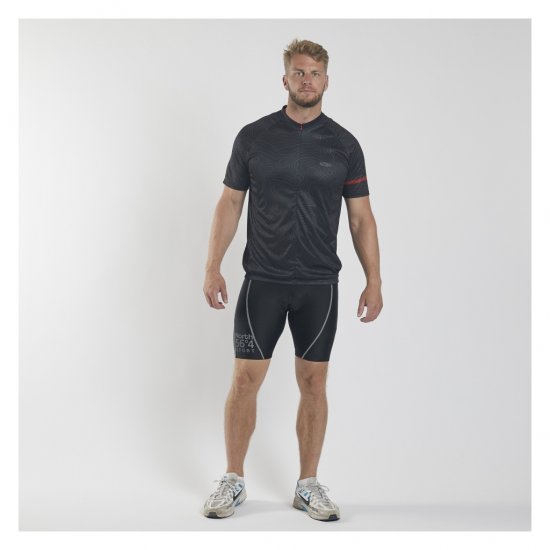 North Latitude Sport Bike Shirt Black - Sykleklær - 
