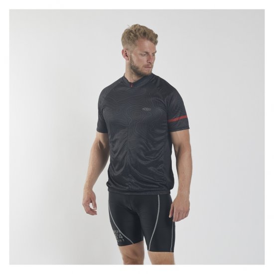 North Latitude Sport Bike Shirt Black - Sykleklær - 