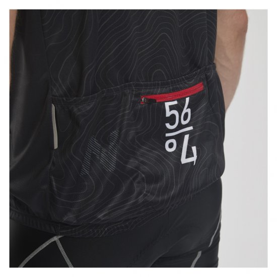 North Latitude Sport Bike Shirt Black - Sykleklær - 