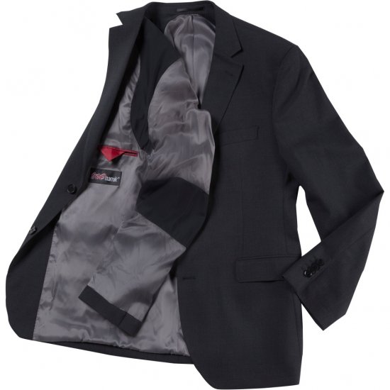 JP1880 Classic Two Button Stretch Suit Jacket Grey - Dresser og blazere - Dresser i store størrelser