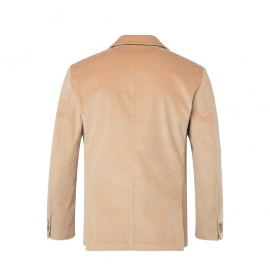 JP1880 Suit Jacket Corduroy Business Sand - Dresser og blazere - Dresser i store størrelser