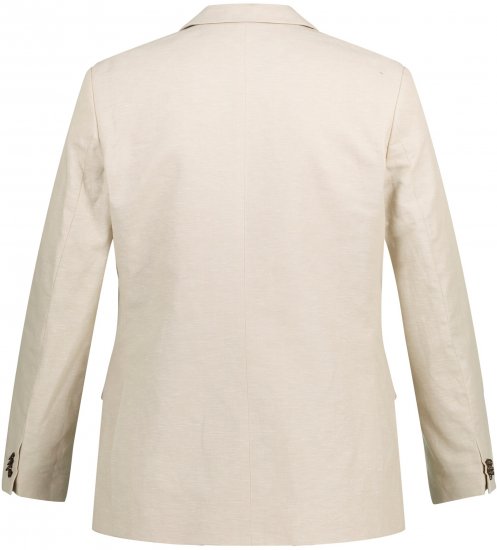 JP1880 Kos Linen Blend Jacket Sand - Dresser og blazere - Dresser i store størrelser