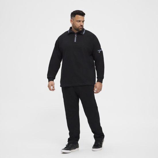 North Latitude Ottoman Sweatpants Black - Sweatbukser og-shorts - Sweatbukser og Sweatshorts 2XL-12XL