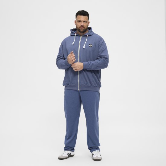 North Latitude Sweat Trousers Blue Melange - Sweatbukser og-shorts - Sweatbukser og Sweatshorts 2XL-12XL