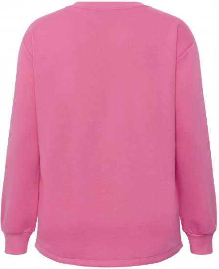 Kaffe Curve Sus Sweatshirt Pink Power - Collegegensere - 