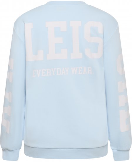 Kaffe Curve Mila Sweatshirt Nantucket Breeze Blue - Collegegensere - 