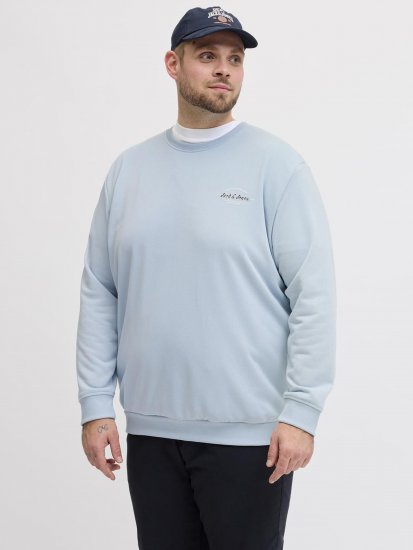 Jack & Jones Brandon Sweatshirt Blue - Gensere og hettegensere - Store hettegensere - 2XL-14XL