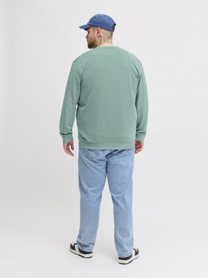 Jack & Jones Brandon Sweatshirt Turquoise - Gensere og hettegensere - Store hettegensere - 2XL-14XL