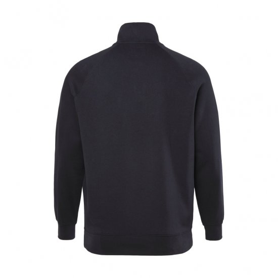 JP1880 Sweatshirt Half-Zip Stomach Fit Black - Gensere og hettegensere - Store hettegensere - 2XL-14XL