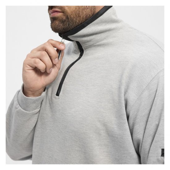 North Latitude Ottoman Sweatshirt Mid Grey - Gensere og hettegensere - Store hettegensere - 2XL-14XL
