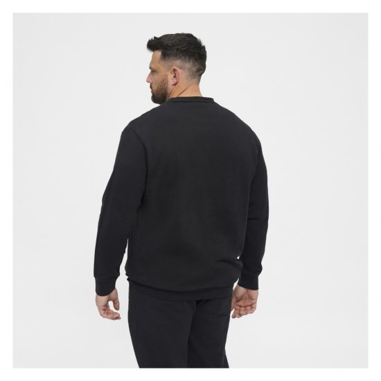 North Latitude Crew Neck Sweatshirt Black - Gensere og hettegensere - Store hettegensere - 2XL-14XL
