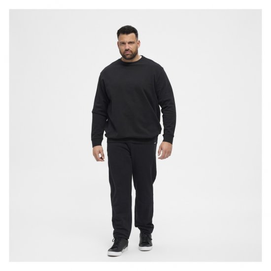 North Latitude Crew Neck Sweatshirt Black - Gensere og hettegensere - Store hettegensere - 2XL-14XL