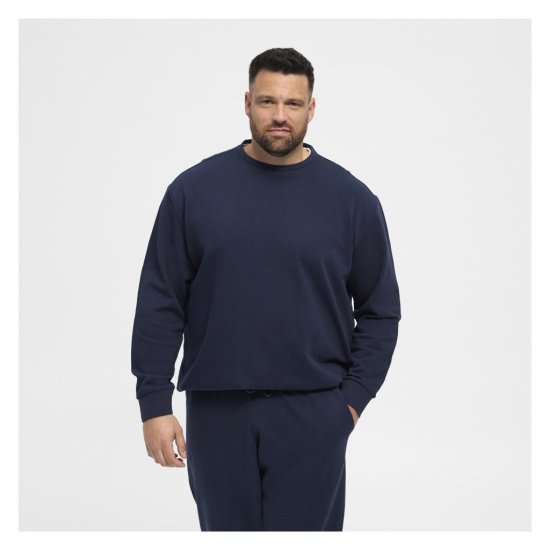 North Latitude Crew Neck Sweatshirt Navy - Gensere og hettegensere - Store hettegensere - 2XL-14XL