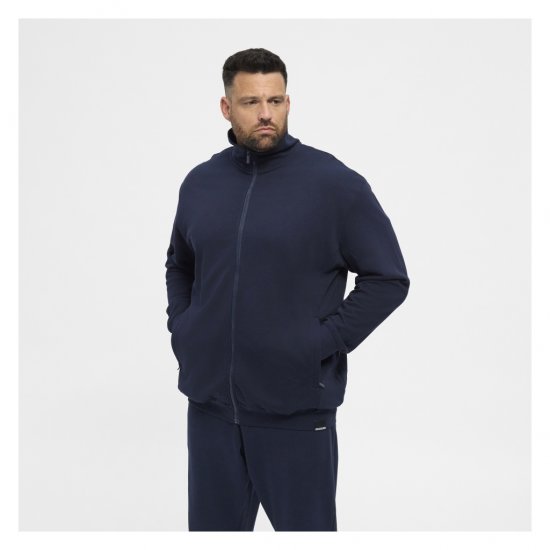 North Latitude Full-Zip Sweatshirt Navy Blue - Gensere og hettegensere - Store hettegensere - 2XL-14XL