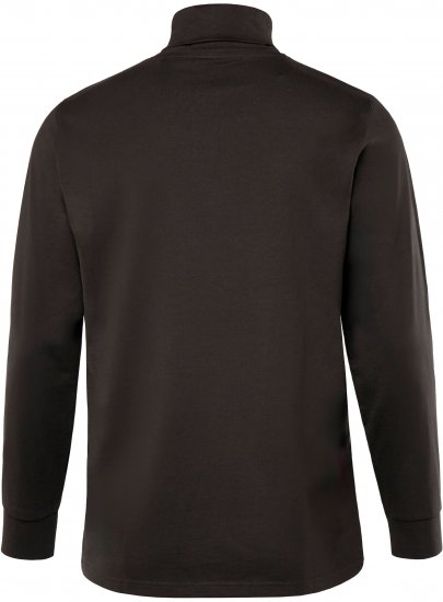 JP1880 Turtleneck Sweatshirt Long Sleeve Dark Brown - Gensere og hettegensere - Store hettegensere - 2XL-14XL