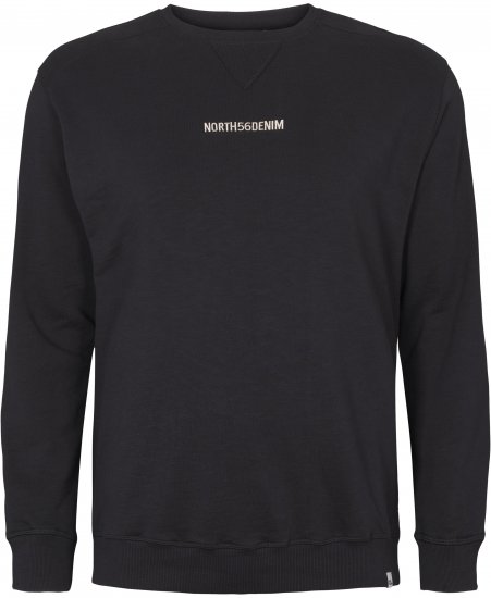 North Latitude Denim Logo Sweatshirt Black TALL - TALL gensere - 