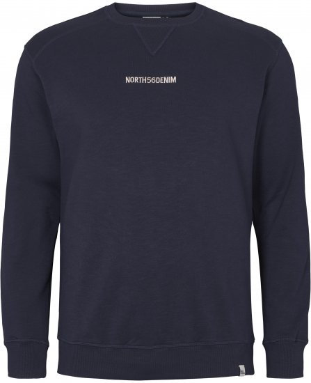 North Latitude Denim Logo Sweatshirt Navy Blue TALL - TALL gensere - TALL gensere for høye menn
