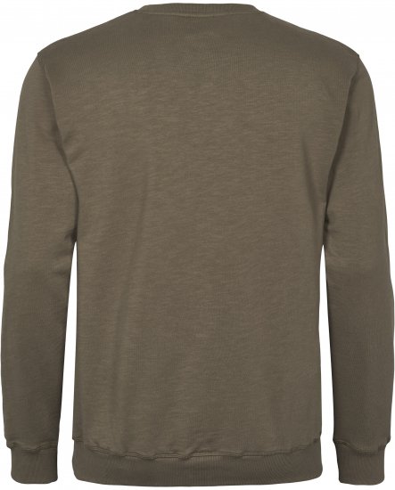 North Latitude Denim Logo Sweatshirt Dusty Olive Green TALL - TALL gensere - TALL gensere for høye menn