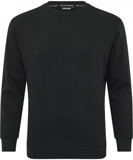 North Latitude Crew Neck Sweatshirt Black - Gensere og hettegensere - Store hettegensere - 2XL-14XL