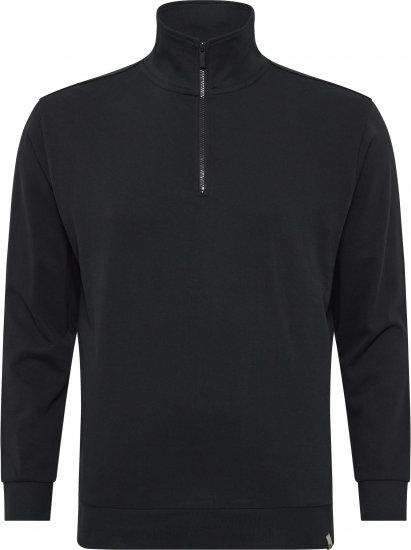 North Latitude Denim Half-Zip Sweatshirt Black - Gensere og hettegensere - Store hettegensere - 2XL-14XL