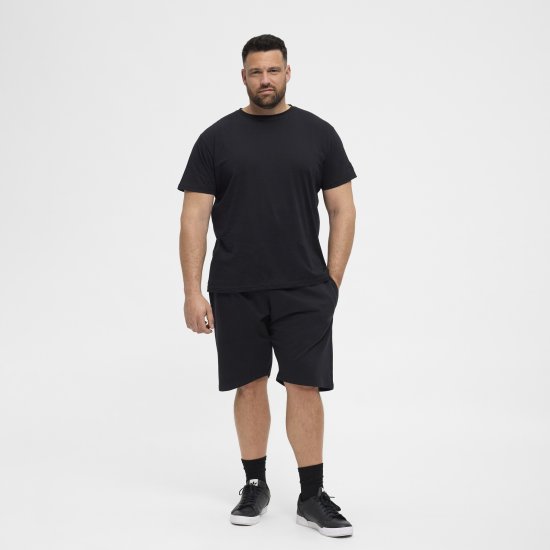 North Latitude Denim Sweatshorts Black - Sweatbukser og-shorts - Sweatbukser og Sweatshorts 2XL-12XL
