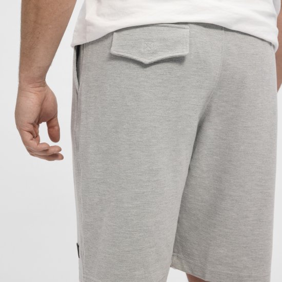 North Latitude Ottoman Sweatshorts Mid Grey - Sweatbukser og-shorts - Sweatbukser og Sweatshorts 2XL-12XL