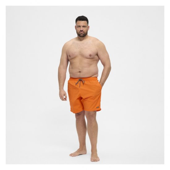 North Latitude Swimshorts Orange - Undertøy & badetøy - Undertøy store størrelser 