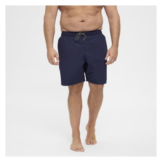 North Latitude Swimshorts Navy Blue - Undertøy & badetøy - Undertøy store størrelser 