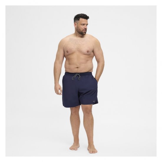 North Latitude Swimshorts Navy Blue - Undertøy & badetøy - Undertøy store størrelser 
