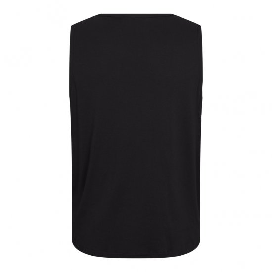 North Latitude Tanktop Black - Ermløse T-skjorter/trøyer i store størrelser - Ermløse T-skjorter/trøyer i store størrelser