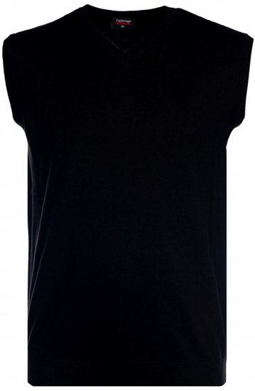Espionage KW032 Sleeveless T-Shirt Black - Ermløse T-skjorter/trøyer i store størrelser - Ermløse T-skjorter/trøyer i store størrelser
