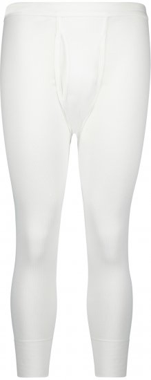 Adamo Prestige Thermal Long Johns 3/4 White - Undertøy & badetøy - Undertøy store størrelser 