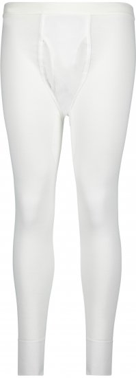 Adamo Royal Thermal Long Johns Fine Ribbed White - Undertøy & badetøy - Undertøy store størrelser 