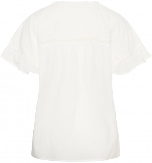 Kaffe Curve Valeria Top Chalk - Topper - 