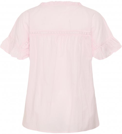 Kaffe Curve Valeria Top Ballerina Pink - T-skjorter & topper - 