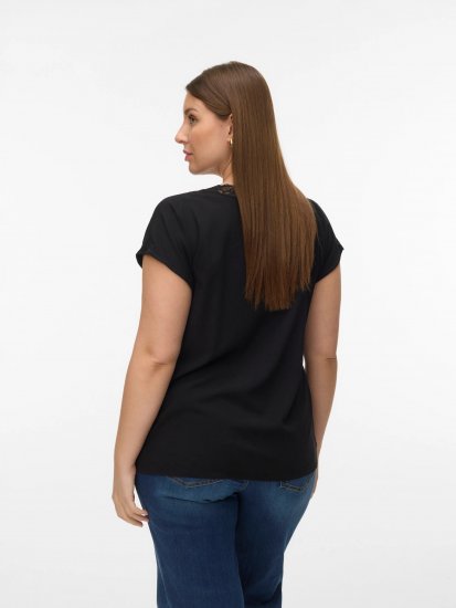 Vero Moda Bella Lace Top Black - Topper - 