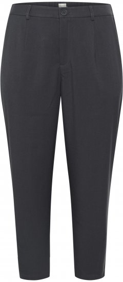 Kaffe Curve Merla Bukser Svart (Oyster) - Jeans & Bukser i Store Størrelser – Plus Size - 