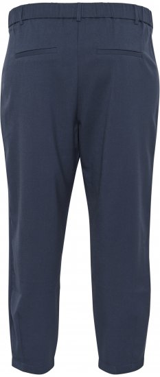 Kaffe Curve Merla Bukser Mørk Marineblå - Jeans & Bukser i Store Størrelser – Plus Size - 