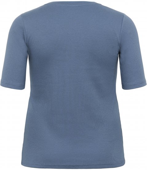 Kaffe Curve Carina T-Shirt Blue - T-skjorter - 