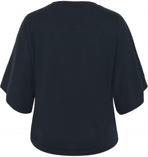 Kaffe Curve Stormi T-Shirt Navy - T-skjorter - 