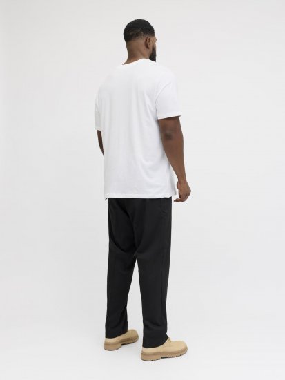 Jack & Jones Brandon T-skjorte Hvit - T-skjorter - Store T-skjorter - 2XL-14XL